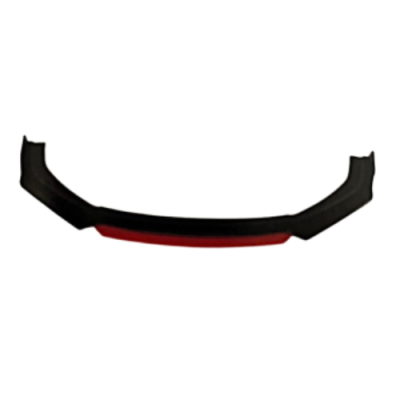Universal Front Spoiler Gloss Black 4-Piece